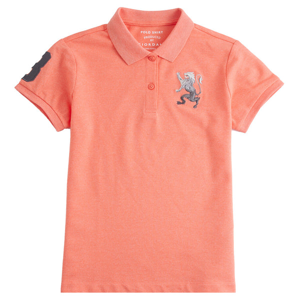 3D Lion Golfer 79 Melange Peach Echo