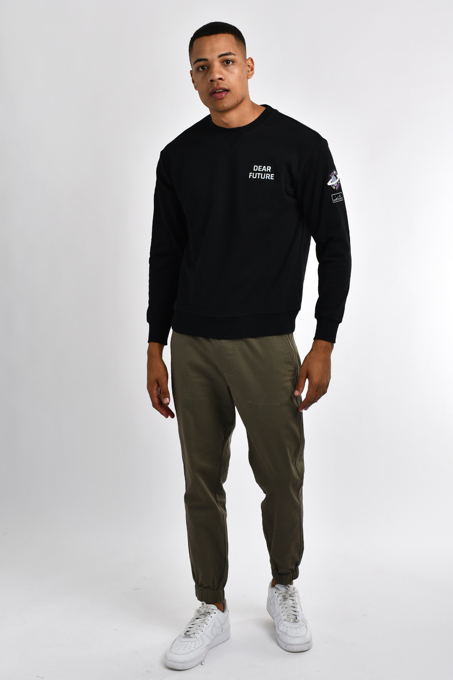 Dear Future Sweater Signature Black