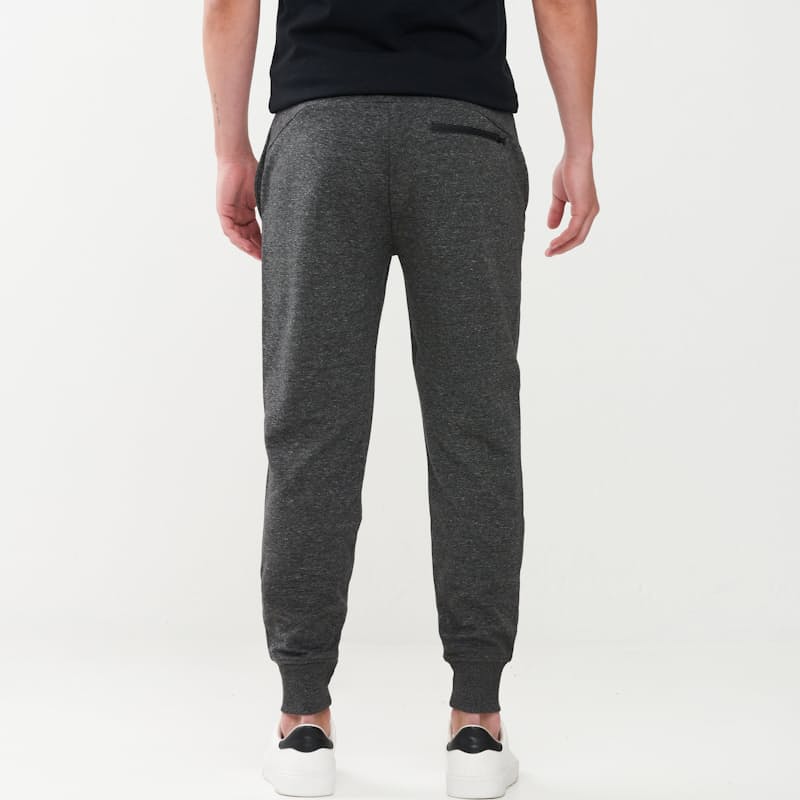 G-Motion Draw String Jogger Sweat Pants Melange Black Onyx