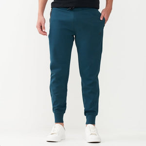 G-Motion Draw String Jogger Sweat Pants  01 Reflecting Pond Green