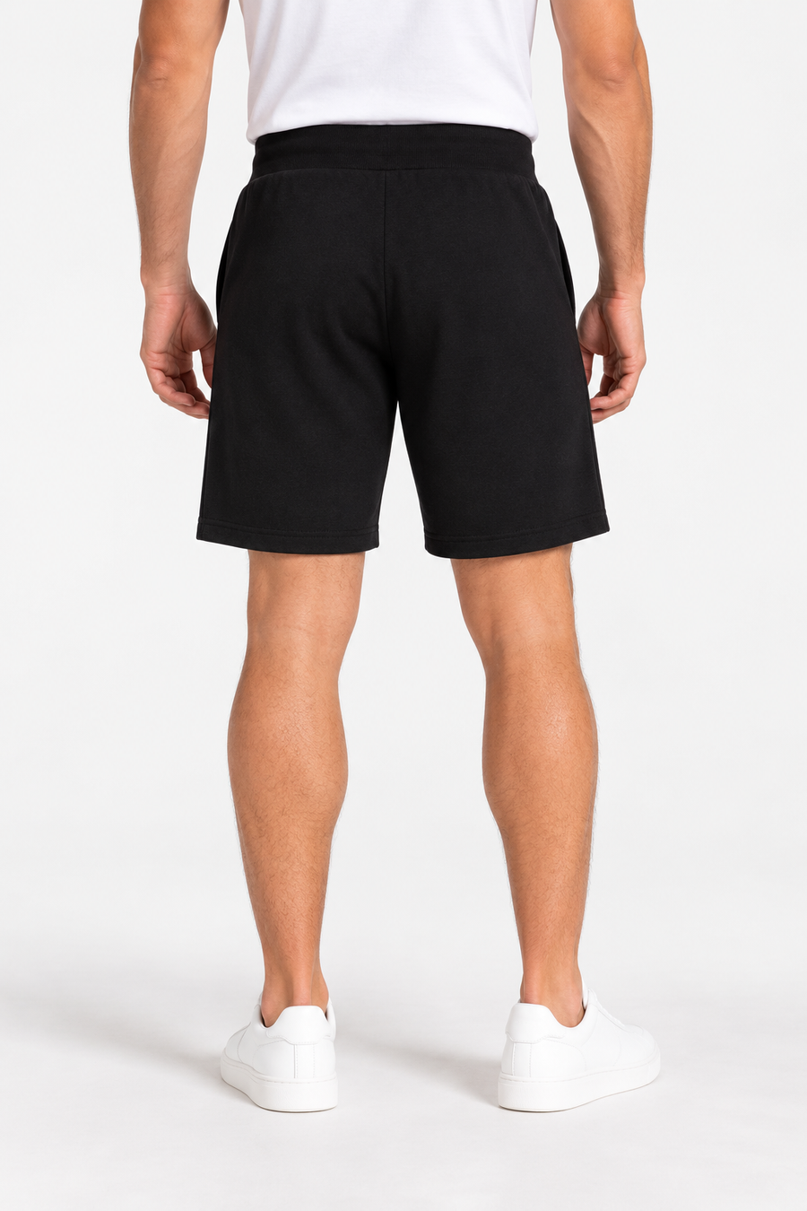 Double Knit Drawstring Shorts 19 Signature Black