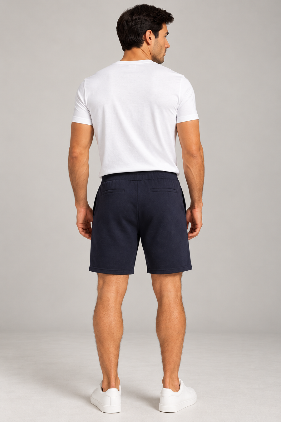Double Knit Drawstring Shorts 16 Signature Navy