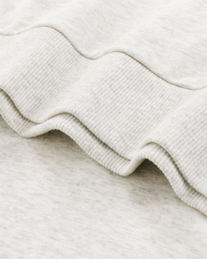 Men's French Terry Sweater - Heather Lunar Rock
