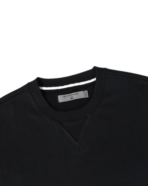 Men's French Terry Sweater - Signature Black