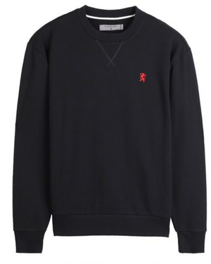 Men's French Terry Sweater - Signature Black