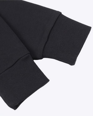 Men's French Terry Sweater - Signature Black
