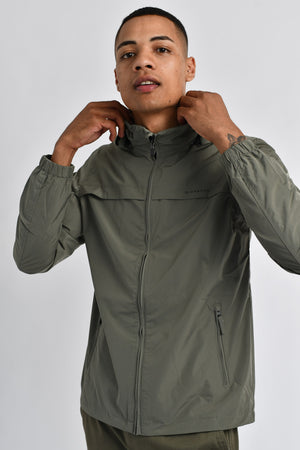 Light Weight Jacket Four Leaf Clover Green