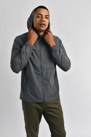 Light Weight Jacket Stone Hedge Grey