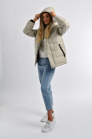 80-20 Puffer Down Jacket 79 White Rock (Unisex)