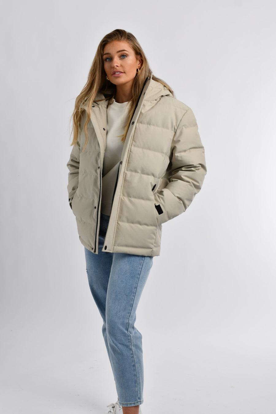 80-20 Puffer Down Jacket 79 White Rock (Unisex)