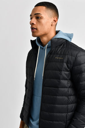 90-10 Air Down Jacket 09 Signature Black