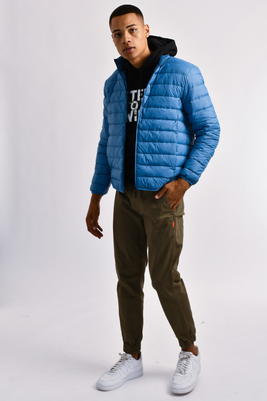 90-10 Air Down Jacket 92 Riverside Blue