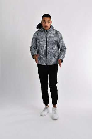 G-Motion Soft Shell Jacket 92 Light Grey Pattern