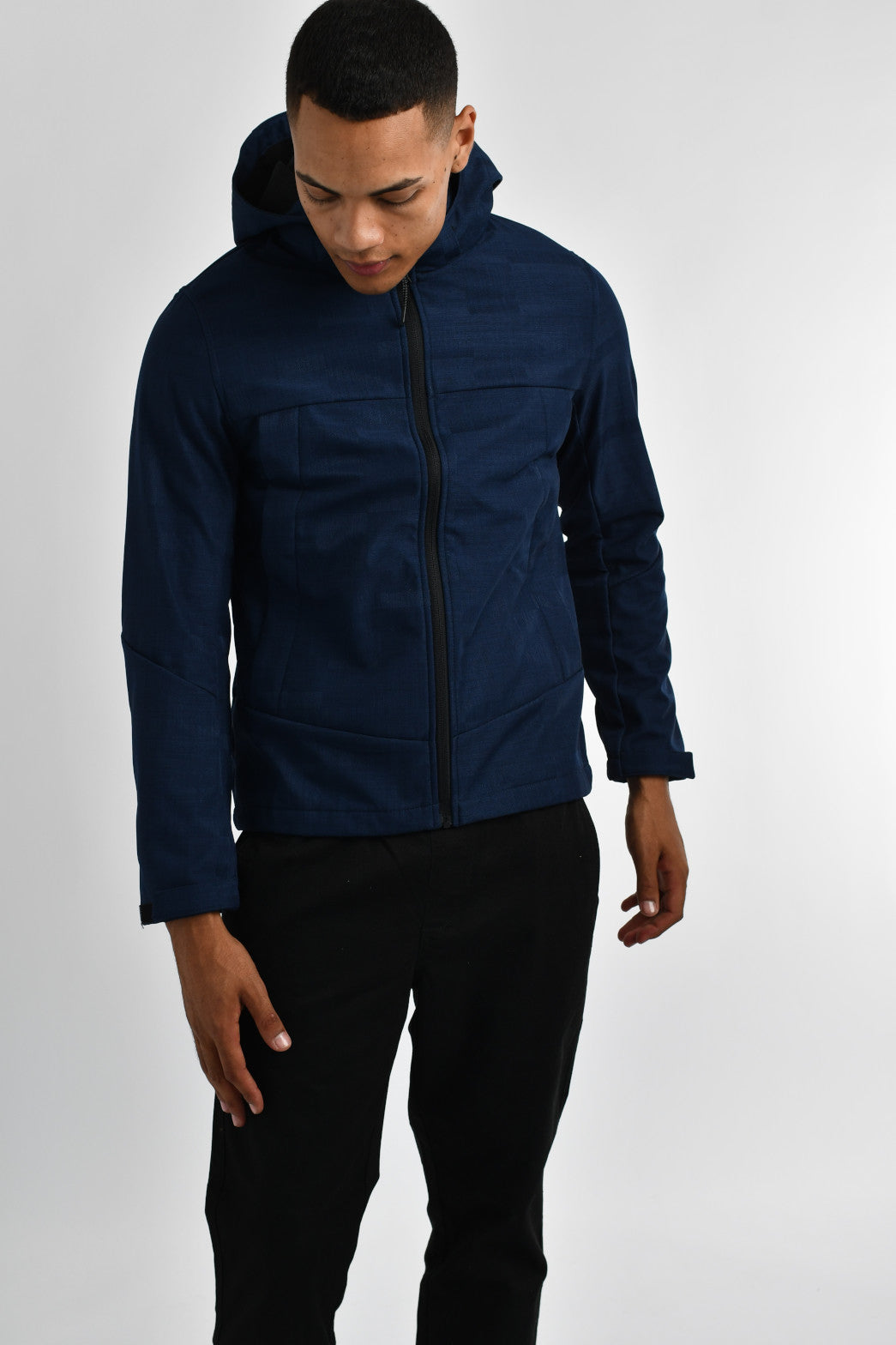 Jacket Giordano Soft - Navy / Shell G-Motion 97 Africa Black South