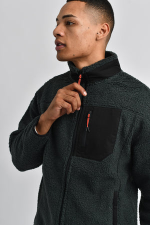 G-Motion Polyester Fleece Jacket Smoked Quartz