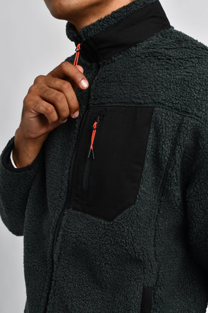 G-Motion Polyester Fleece Jacket Smoked Quartz