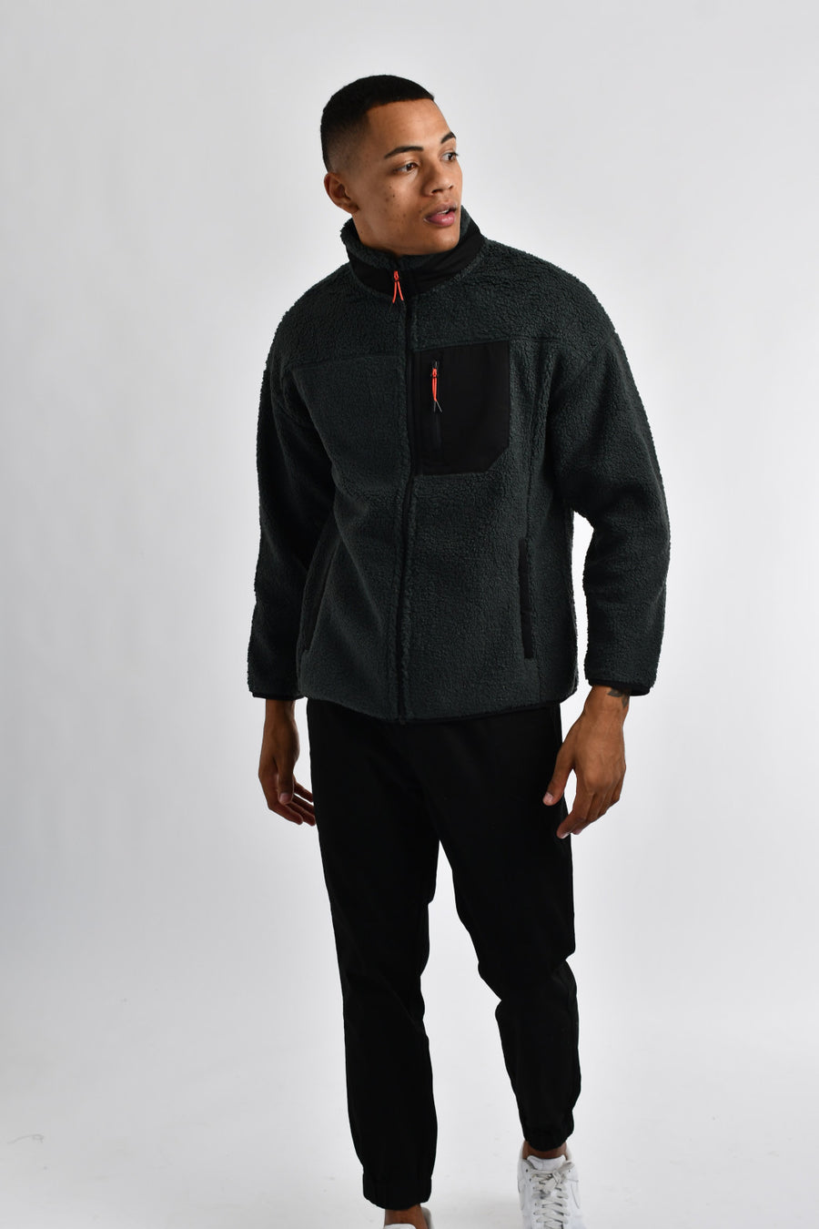 G-Motion Polyester Fleece Jacket Smoked Quartz