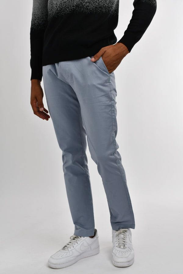 Low Rise Skinny Tapered Chinos 10 Tradewinds Grey