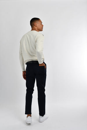 Low Rise Slim Tapered Chino Pants 66 Signature Navy