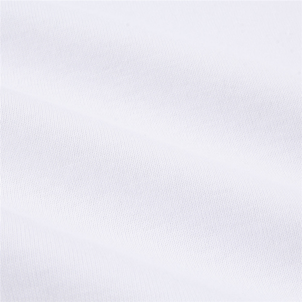 Men's Cotton U-neck Vests (3-Pieces) 01 Signature White