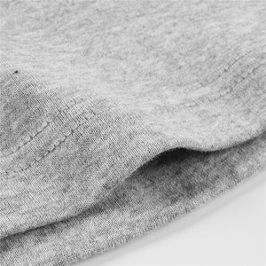 Men's Cotton U-neck Vests (3-Pieces) 02 Signature Grey