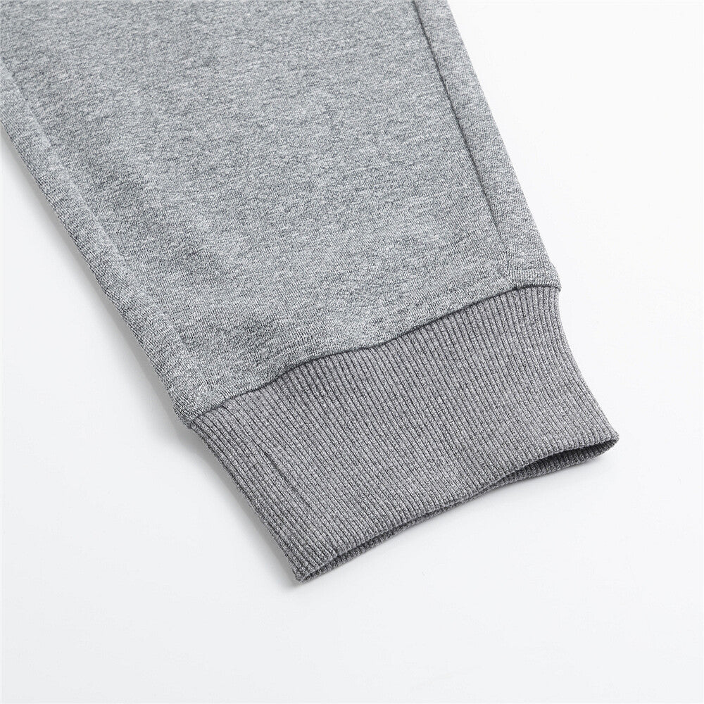 G-Motion Draw String Jogger Sweat Pants  03 Melange Sharkskin Grey