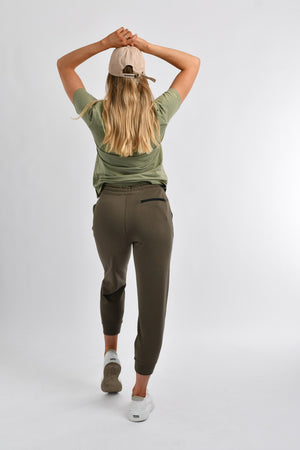 Women's G-Motion Drawstring Jogger Amazon Depths Green