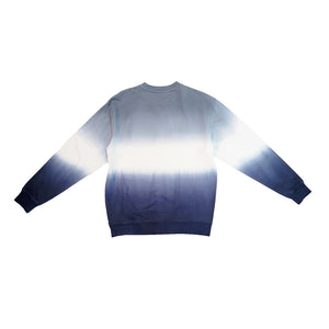 Wonder WANDER Sweater Blue Dip Dye Pattern
