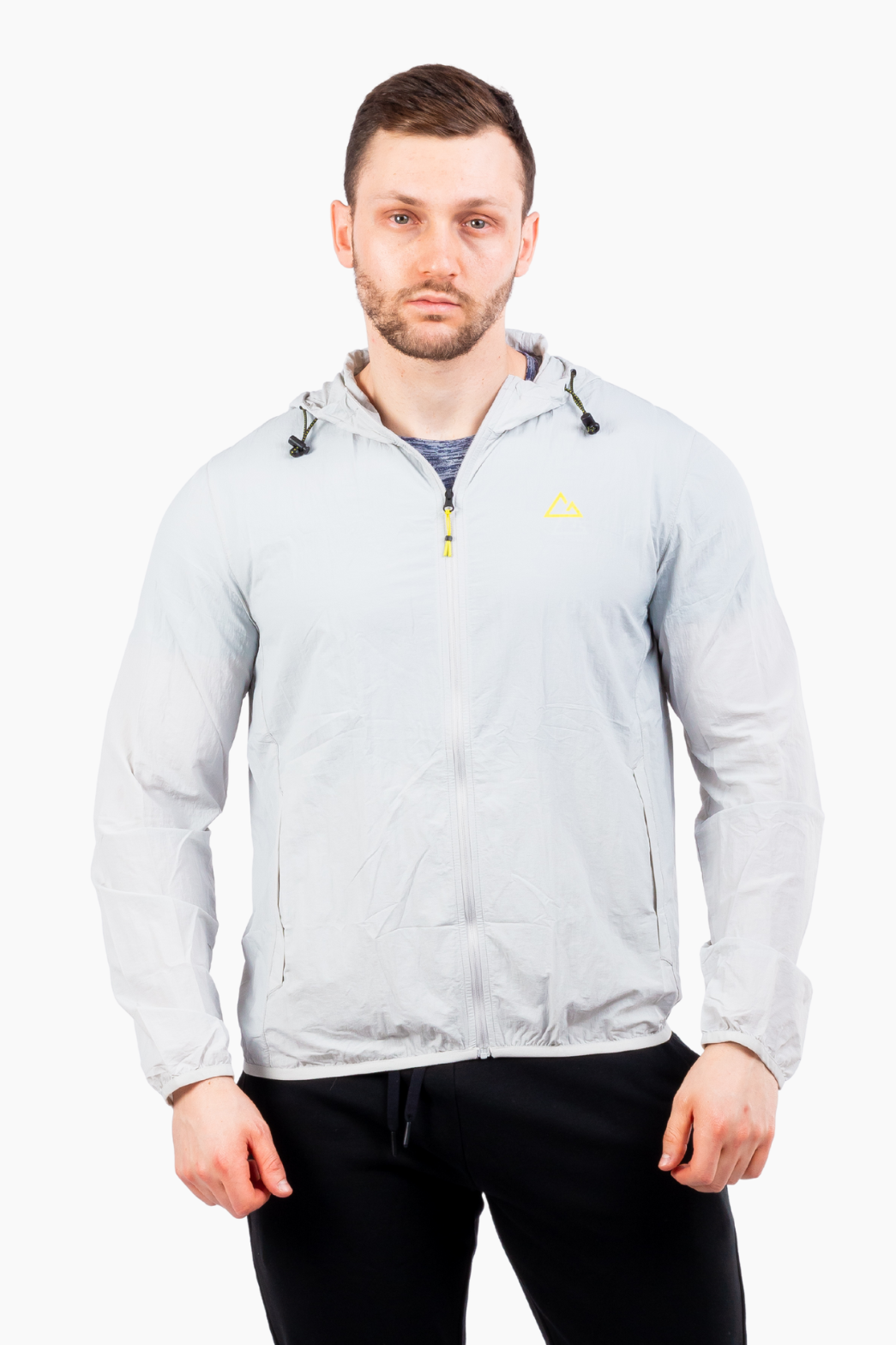 G-Motion Ultra-Light Windbreaker High-Rise Grey - Giordano South Africa