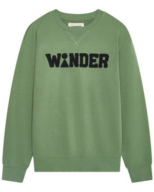 Wonder WANDER Sweater Dill Green