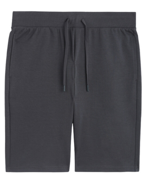 Double Knit Drawstring Shorts 04 Urban Chic Grey