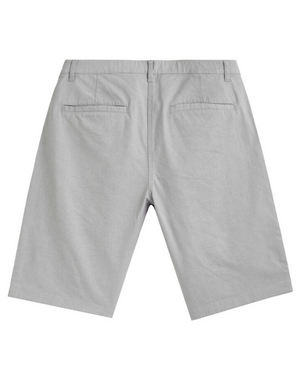 Mens Waistband Chino Shorts 02 Light Heather Grey