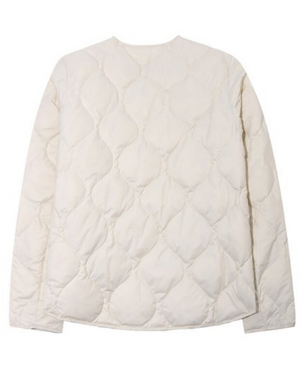 Ladies Light Weight 90/10 Down Jacket 18 Cloud Cream