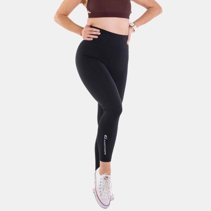 Ladies G-Motion High Rise Leggings 01 Signature Black - Giordano South  Africa