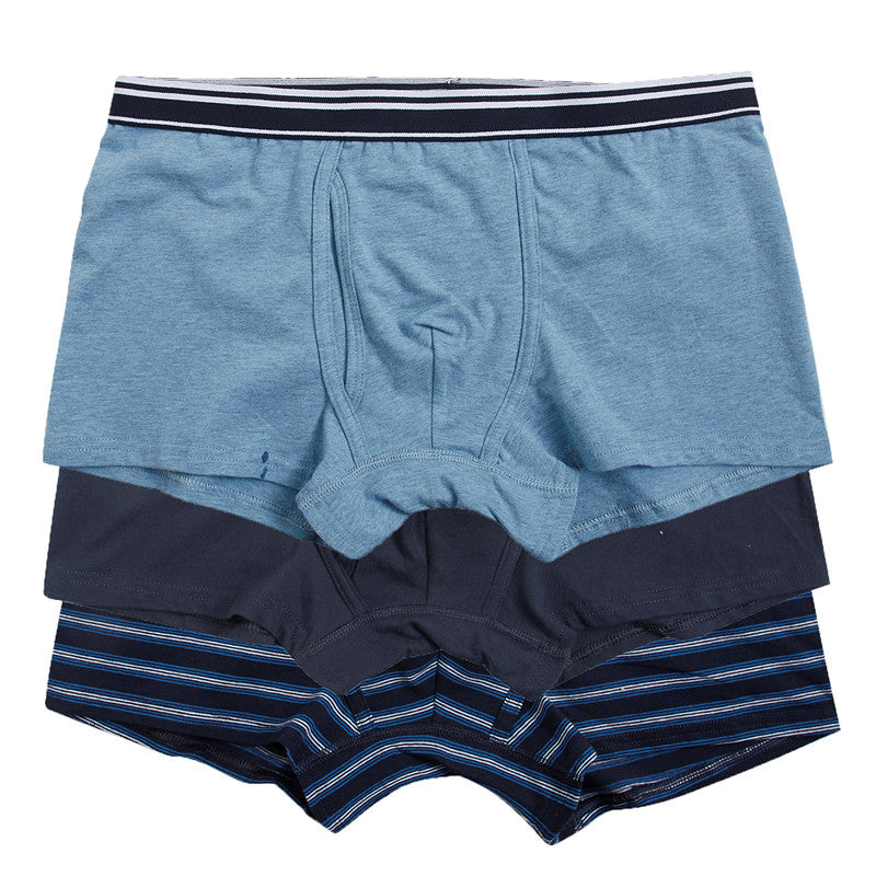 3 Pack Trunks - Blue/ Black