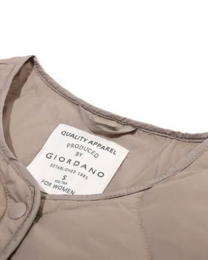 Ladies Light Weight 90/10 Down Jacket Desert Taupe