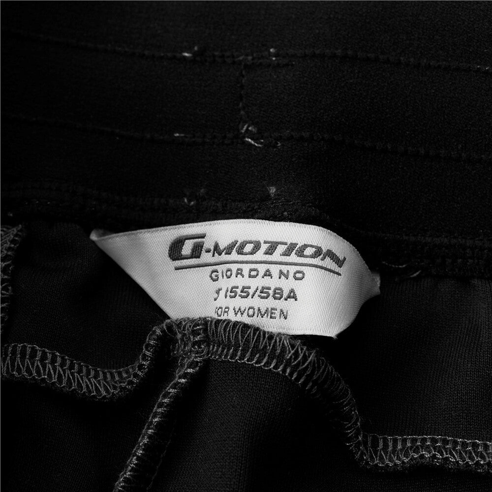 G-Motion Ladies Drawstring Elastic Waist Jogger Pants 41 Melange Grey