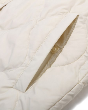 Ladies Light Weight 90/10 Down Jacket 18 Cloud Cream