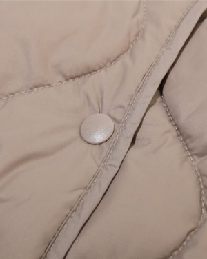 Ladies Light Weight 90/10 Down Jacket Desert Taupe