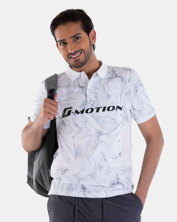 G-Motion Stretch Golfer 03 Signature White Pattern
