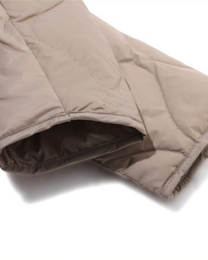 Ladies Light Weight 90/10 Down Jacket Desert Taupe