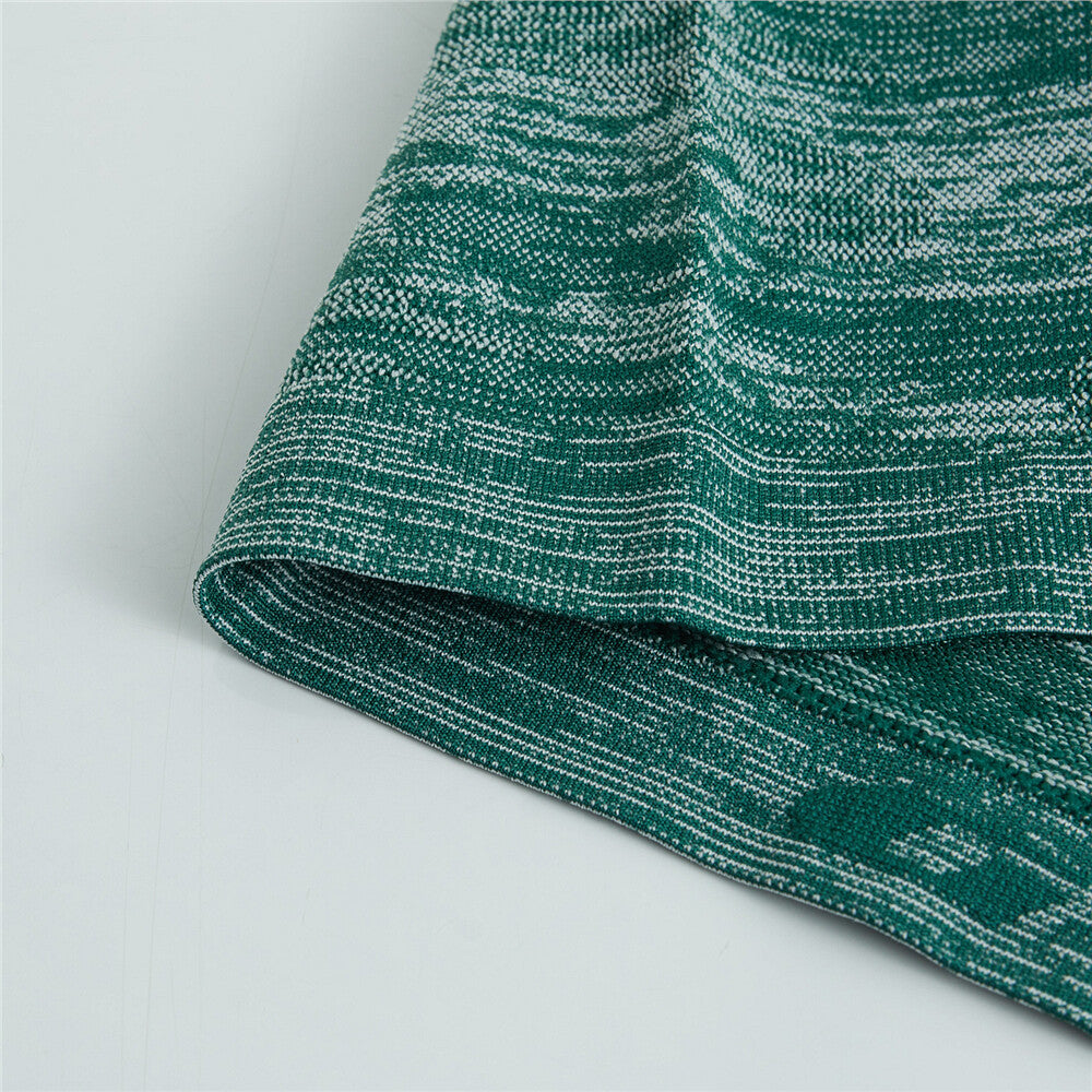 G-Motion T-Shirts By Giordano - 72 MELANGE SPACE DYED GREEN