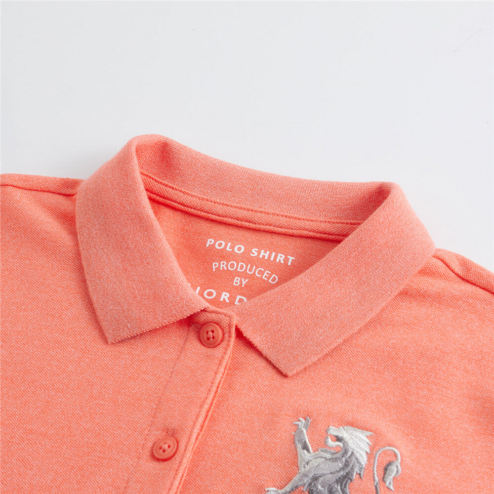 3D Lion Golfer 79 Melange Peach Echo