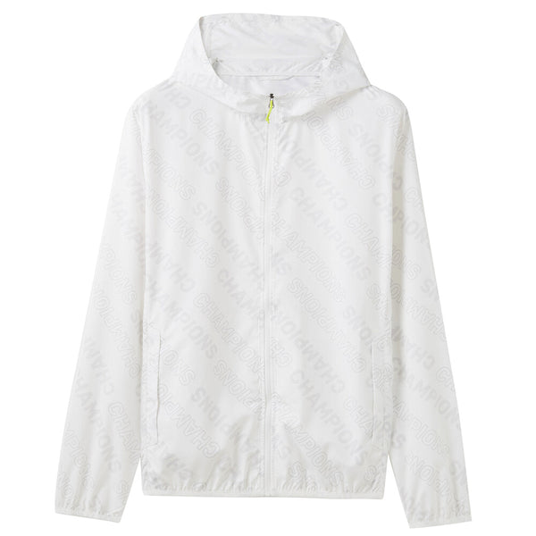 G-Motion Ultra-Light Windbreaker White G-Motion Pattern