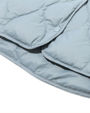 Ladies Light Weight 90/10 Down Jacket 57 Slate Cray