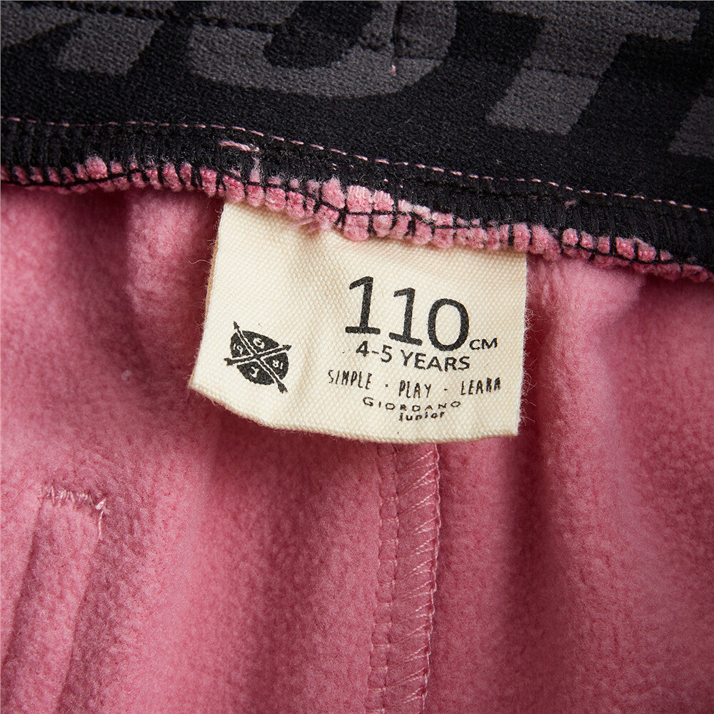 Giordano Juniors G-MOTION Fleece Jogger Pants 97 Pink