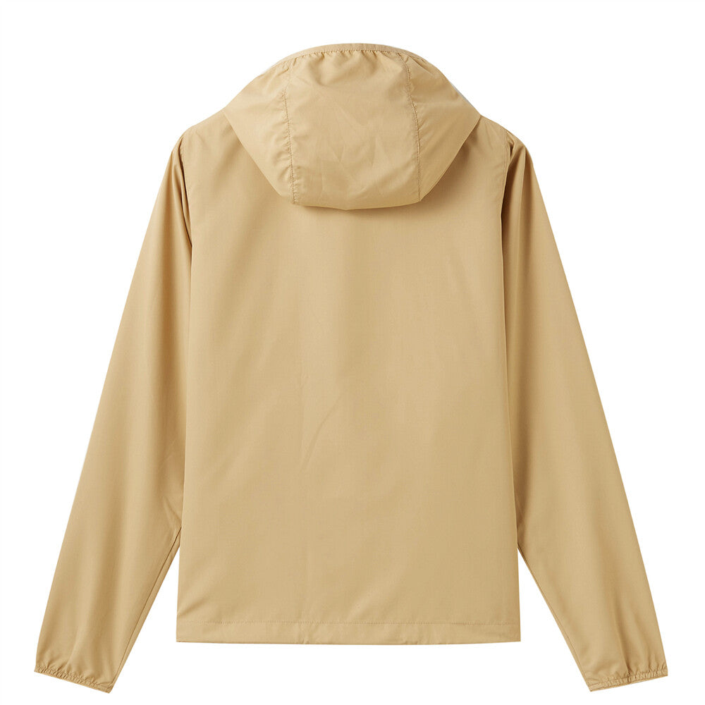 Giordano Women G-Motion Ultra-Thin Hooded Windbreaker Khaki