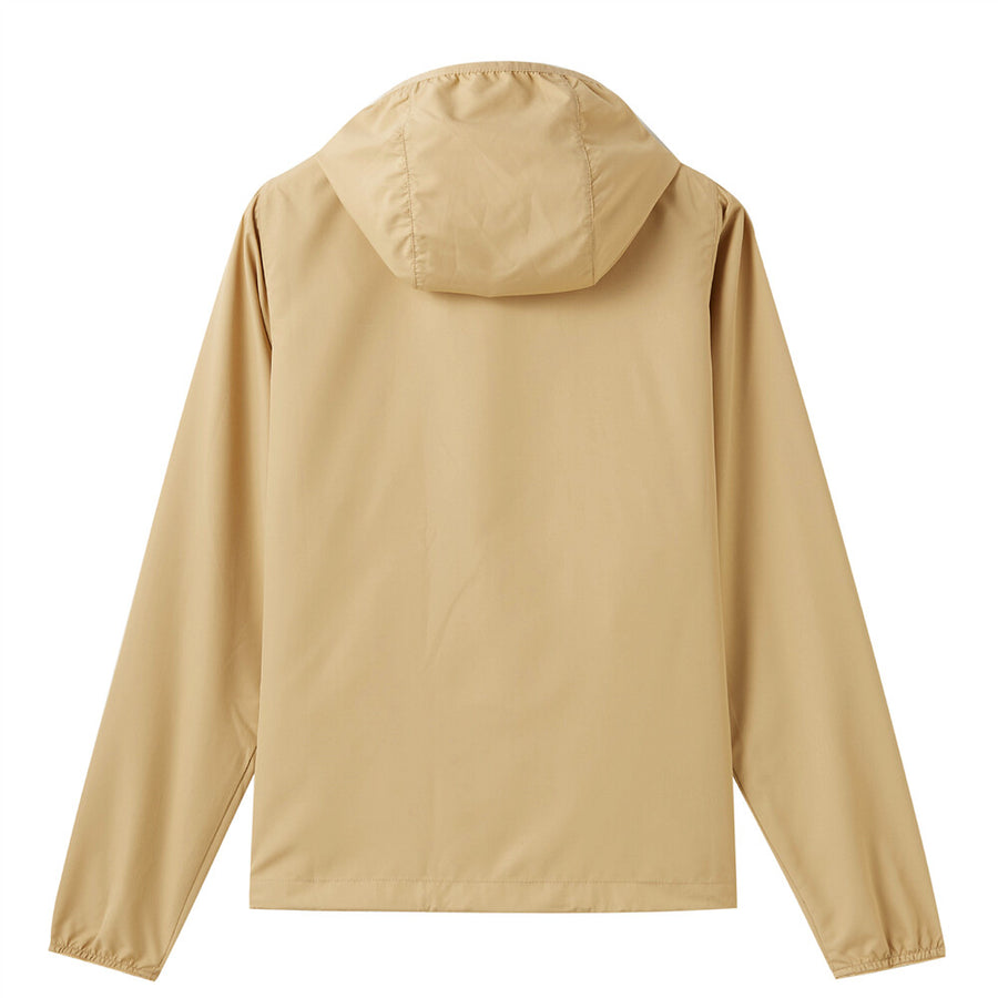 Giordano Women G-Motion Ultra-Thin Hooded Windbreaker Khaki