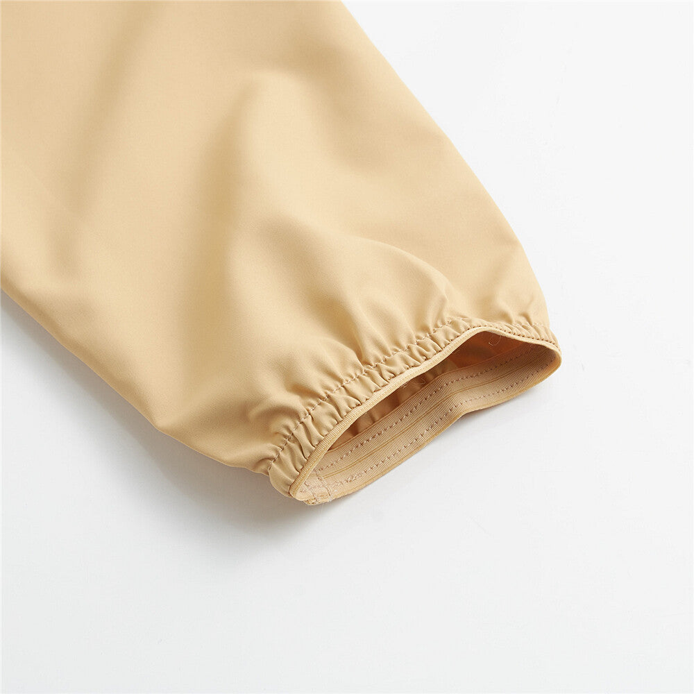 Giordano Women G-Motion Ultra-Thin Hooded Windbreaker Khaki