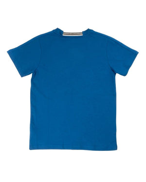 Giordano Cotton/Polyester Crew Neck Tee 67 True Blue